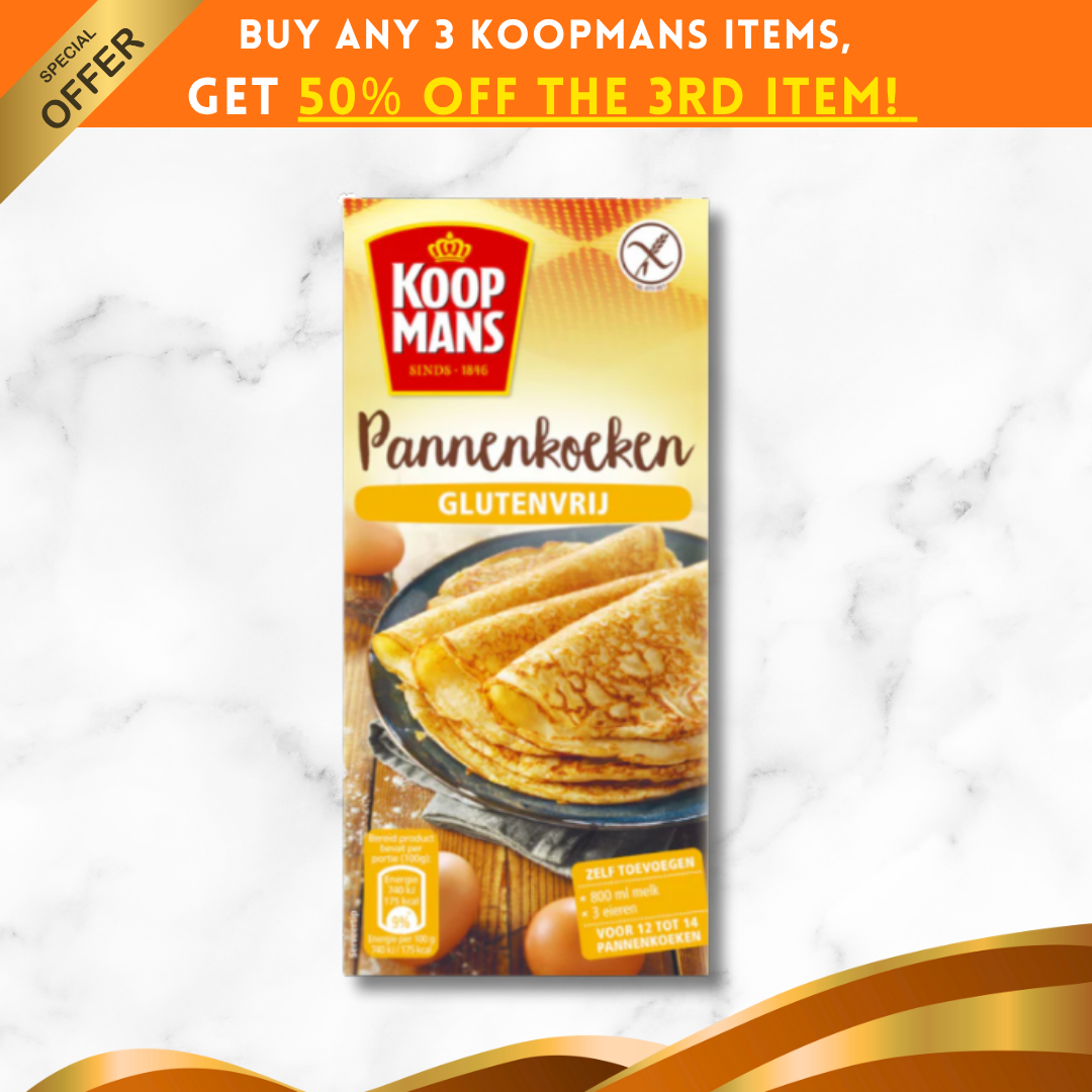 Koopmans Pannenkoeken Glutenvrij 400 克/混合，用於無麩質荷蘭煎餅 (Best Before 15 June 2026)