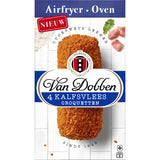 Van Dobben Airfryer & Oven Kalfsvlees / Veal Meat Croquetten 4 pieces (4 x 80 gram)