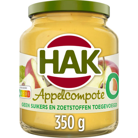 Hak 無添加糖蘋果蓉（350克）