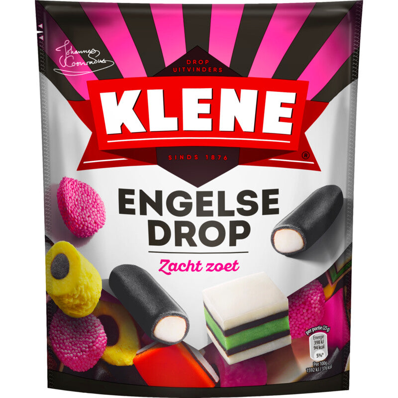 Klene Engelse Drop 軟身英式甘草糖（270克)