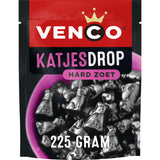 Venco Katjesdrop 荷蘭貓仔硬身甘草糖（235克）