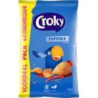 Croky 紅椒味薯片（比利時限定，200克）