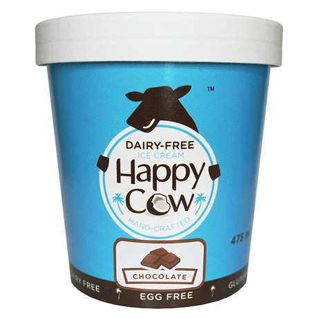 Happy Cow Chocolate Dairy-free Ice Cream - 475 ml