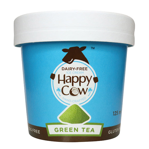 Happy Cow Green Tea Dairy-Free Ice Cream - 125 ml