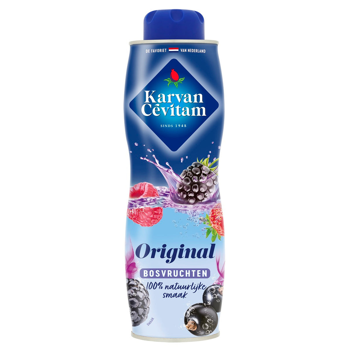 Karvan Cevitam Siroop bosvruchten / Drink syrup Forest fruit flavour (600 ml)