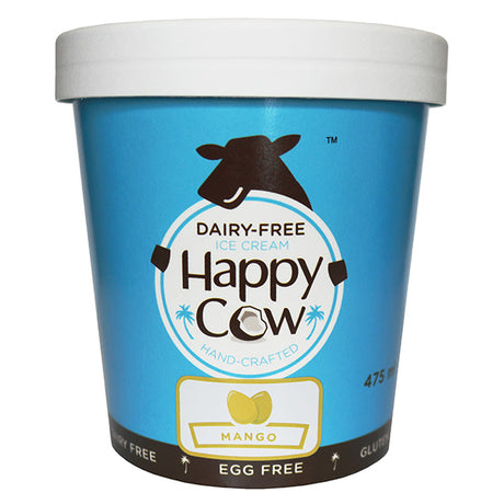 Happy Cow Mango Dairy-Free Ice Cream - 475 ml