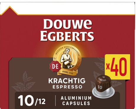 Douwe Egberts Expresso 10 Forceful Capsule Coffee (40 capsules)
