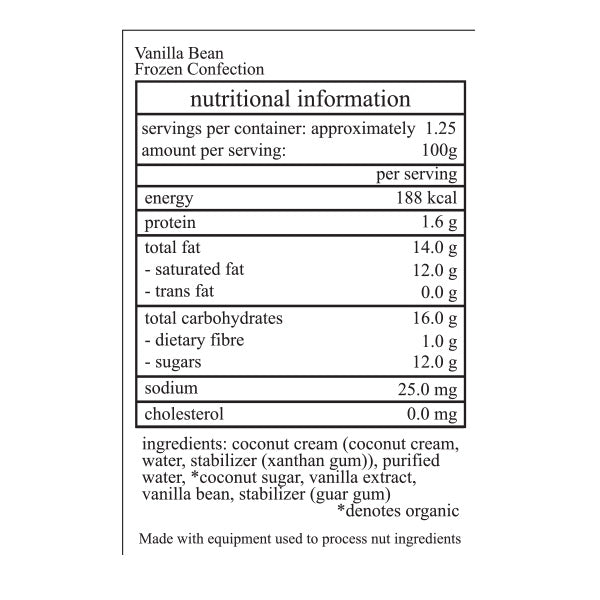 Happy Cow Vanilla Dairy-Free Ice Cream - 125 ml