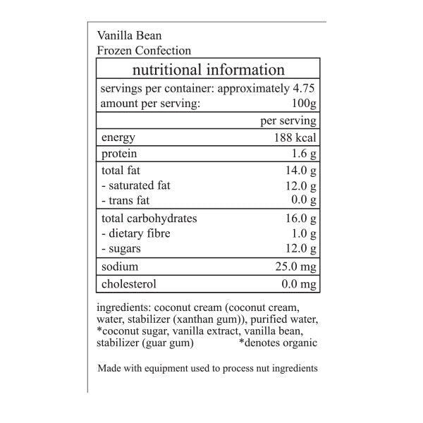 Happy Cow Vanilla Dairy-Free Ice Cream - 475 ml