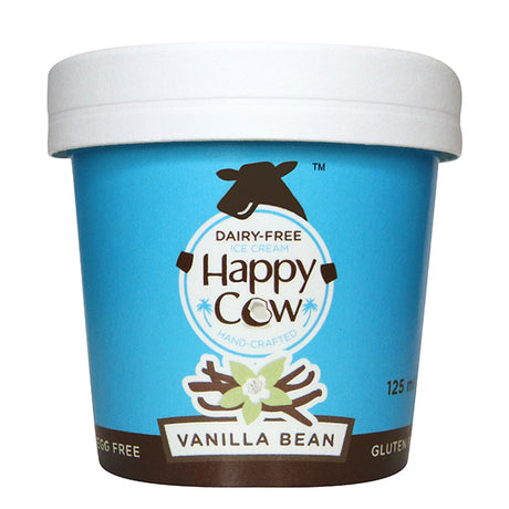 Happy Cow Vanilla Dairy-Free Ice Cream - 125 ml