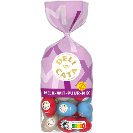 Chocolate Eggs Mix (Milk, Dark, White) 200 gram 朱古力復活蛋 - 混合款（牛奶朱古力、黑朱古力、白朱古力