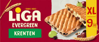 Liga Evergreen Krenten Koeken / Raisin Biscuits (225 gram)