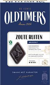 Oldtimers Zoute Ruiten 荷蘭鹹味甘草糖（235克）