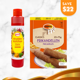Mora Classics Frikandellen 荷蘭肉腸 20 塊（20 x 75 克) | 氣炸鍋小食