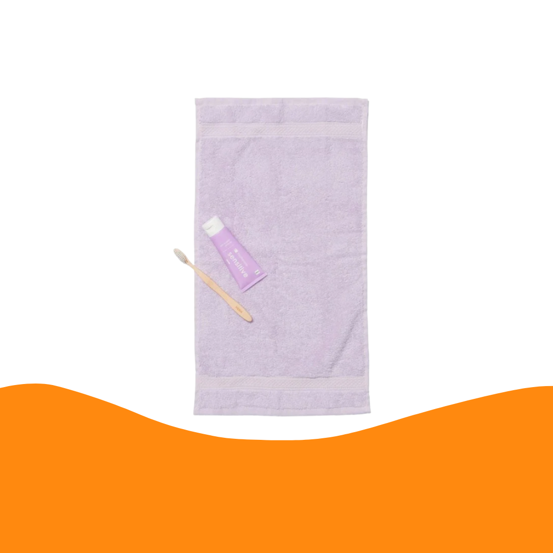 Hema Gastendoek Paars / Lila 賓客毛巾（30 x 55 公分）