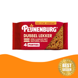 Peijnenburg Dubbel lekker naturel 4 stuks (4 x 49 gram)