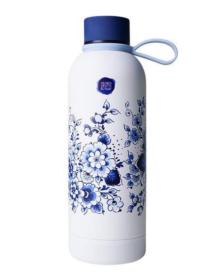 代爾夫特藍瓷風 不銹鋼保溫水樽 - 500ml