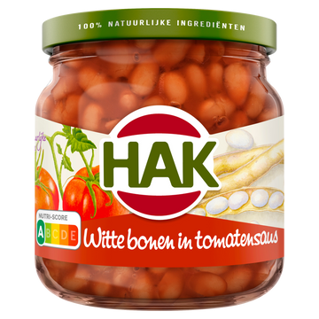 HAK 茄汁白豆（185克）