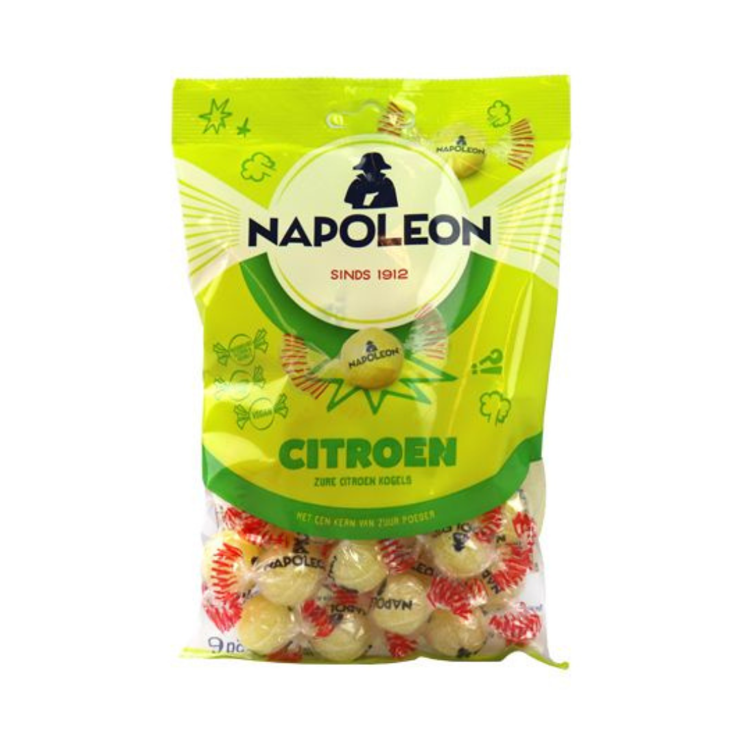 Napoleon Citroenzakje (225 gram)/Zuur snoepje citroensmaak