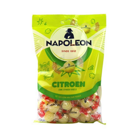 Napoleon Citroenzakje (225 gram)/Zuur snoepje citroensmaak
