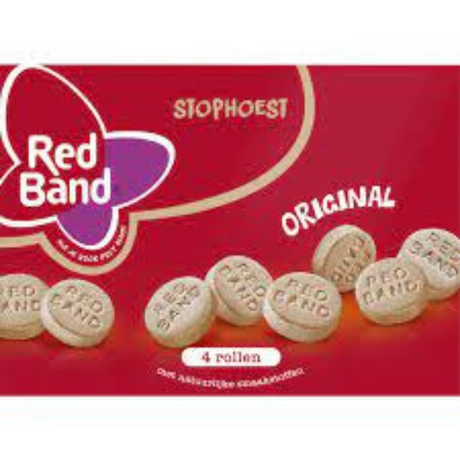 Red Band Stophoest 4 卷/甘草和薄荷錠劑