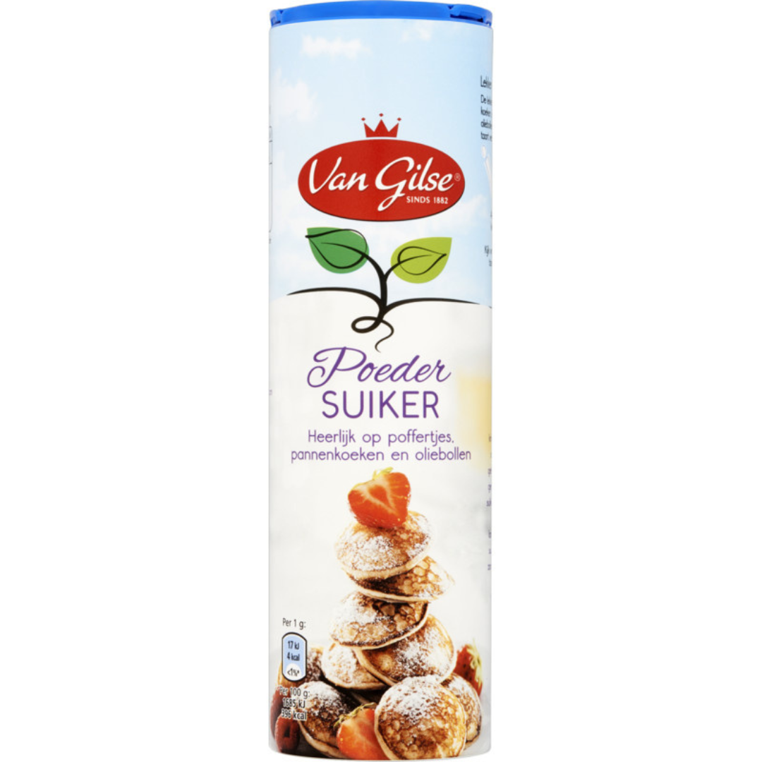 Van Gilse Poedersuiker strooibus (250 gram)/Poedersuiker